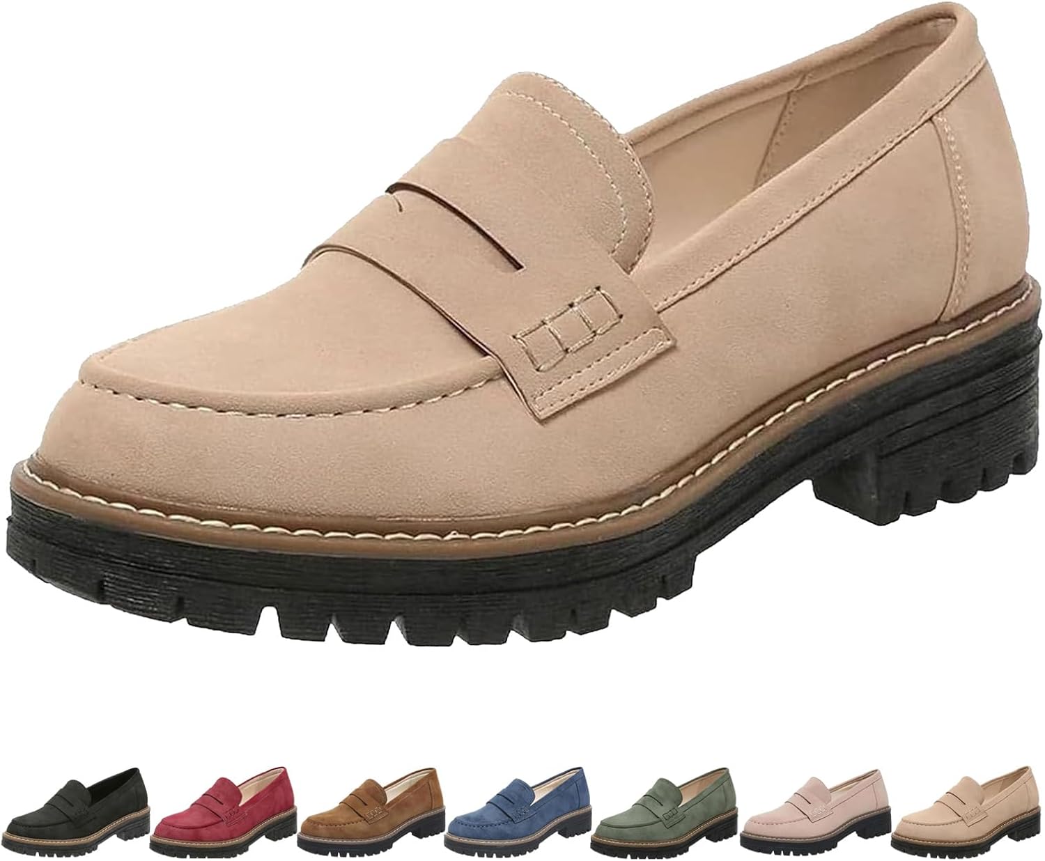 Mocassins Orthopédiques à Plateau Élégants