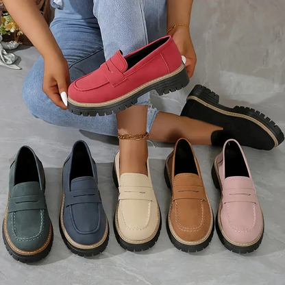 Mocassins en Daim Souple Premium