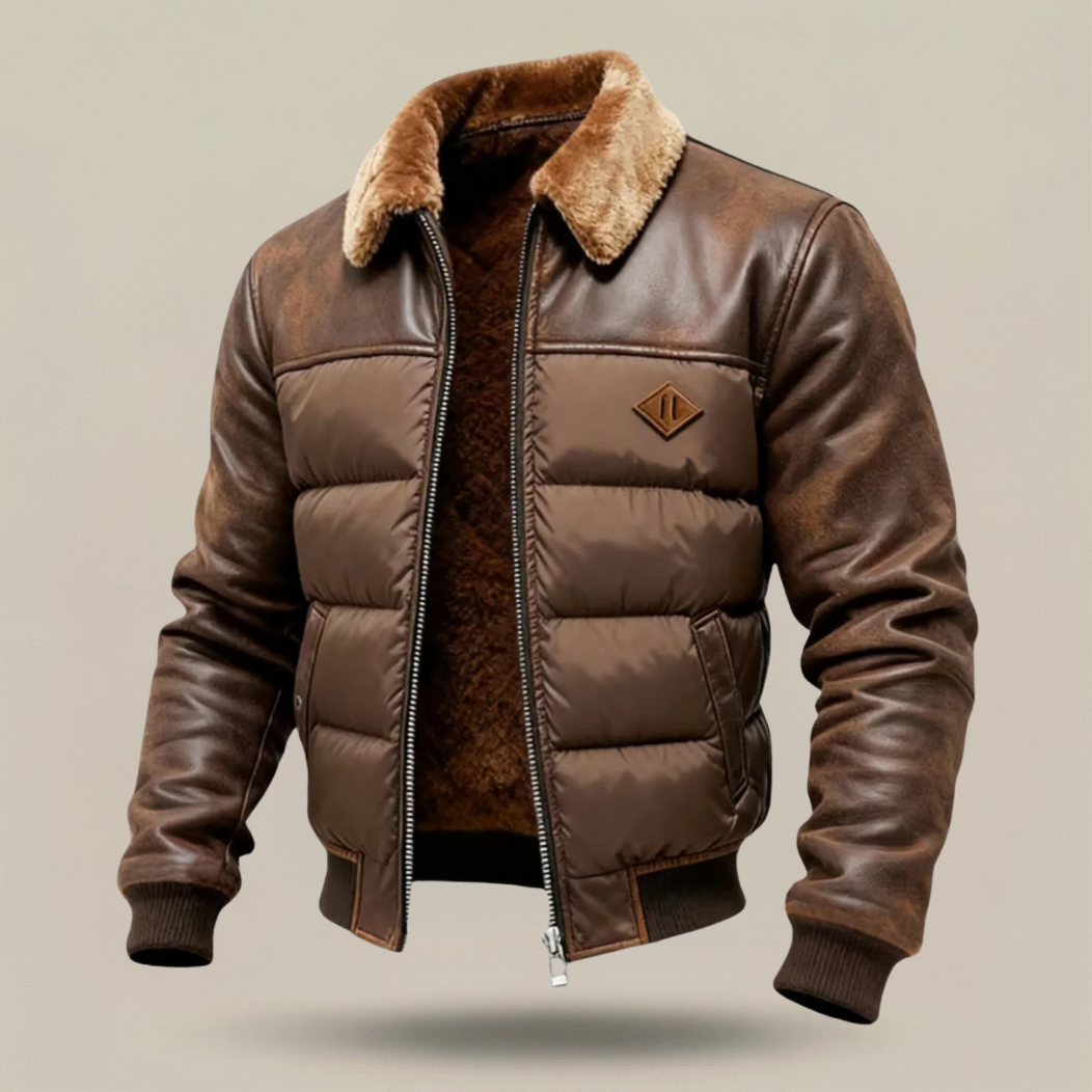 Bandicot™ | Veste en cuir pour homme