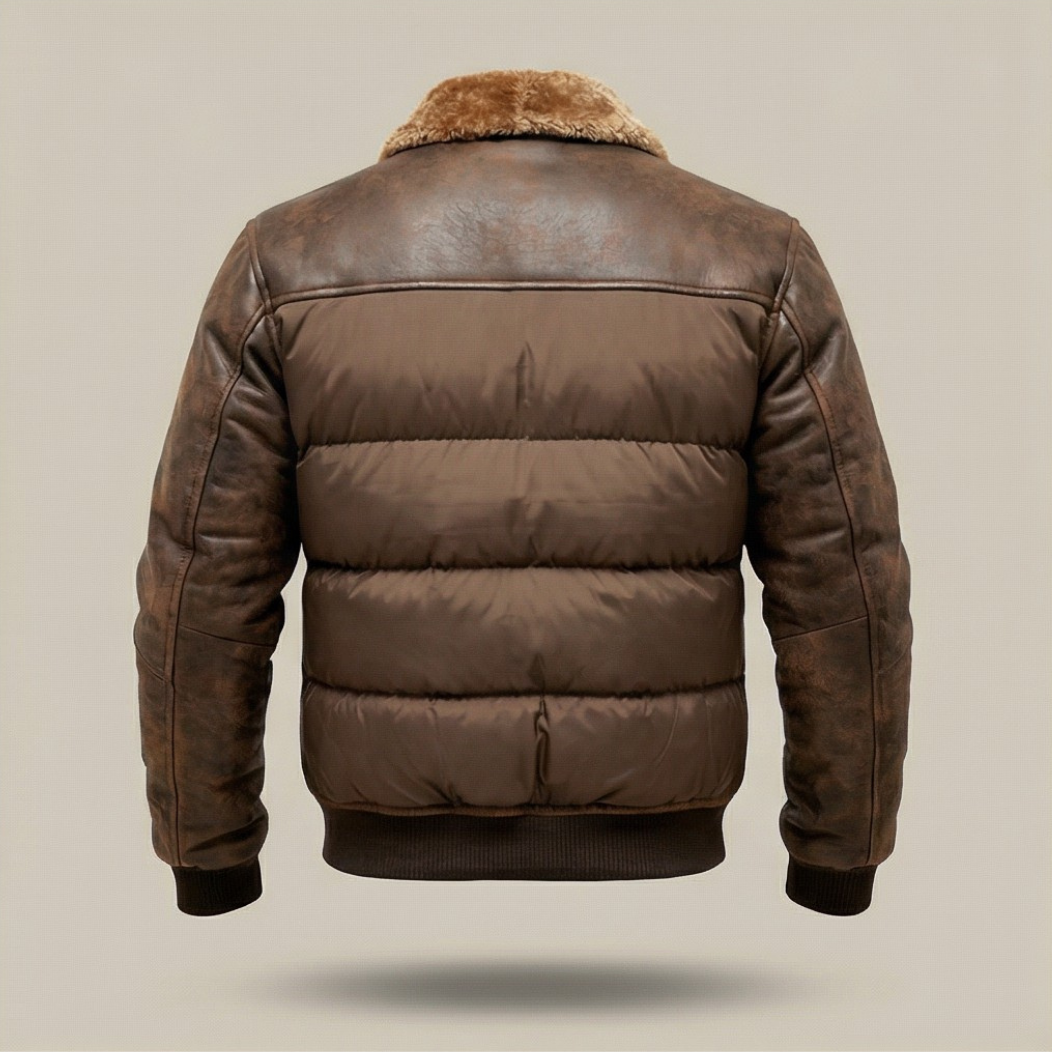Bandicot™ | Veste en cuir pour homme