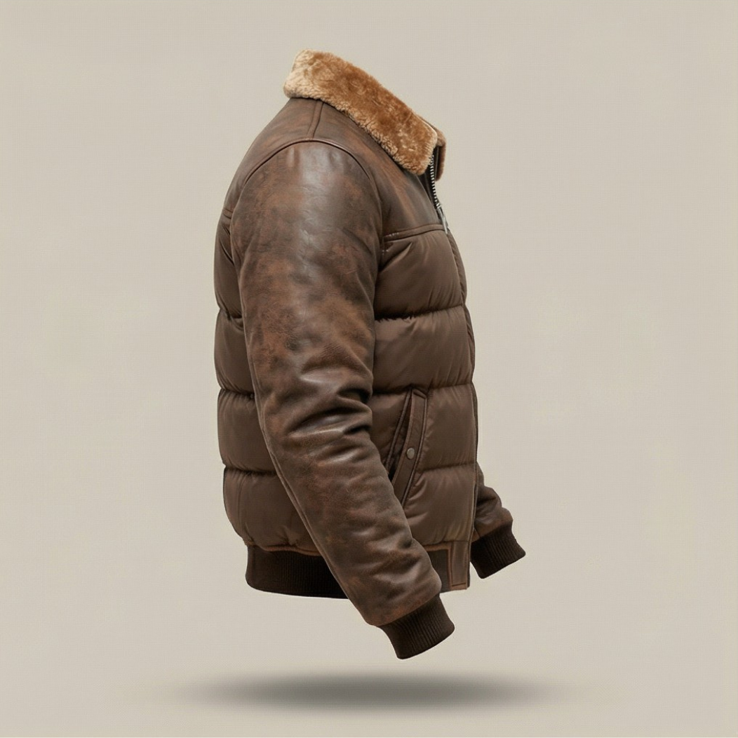 Bandicot™ | Veste en cuir pour homme