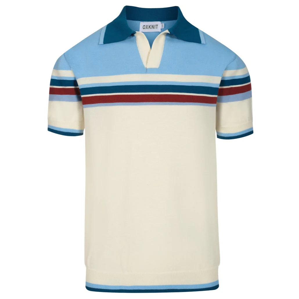 Polo zippé vintage