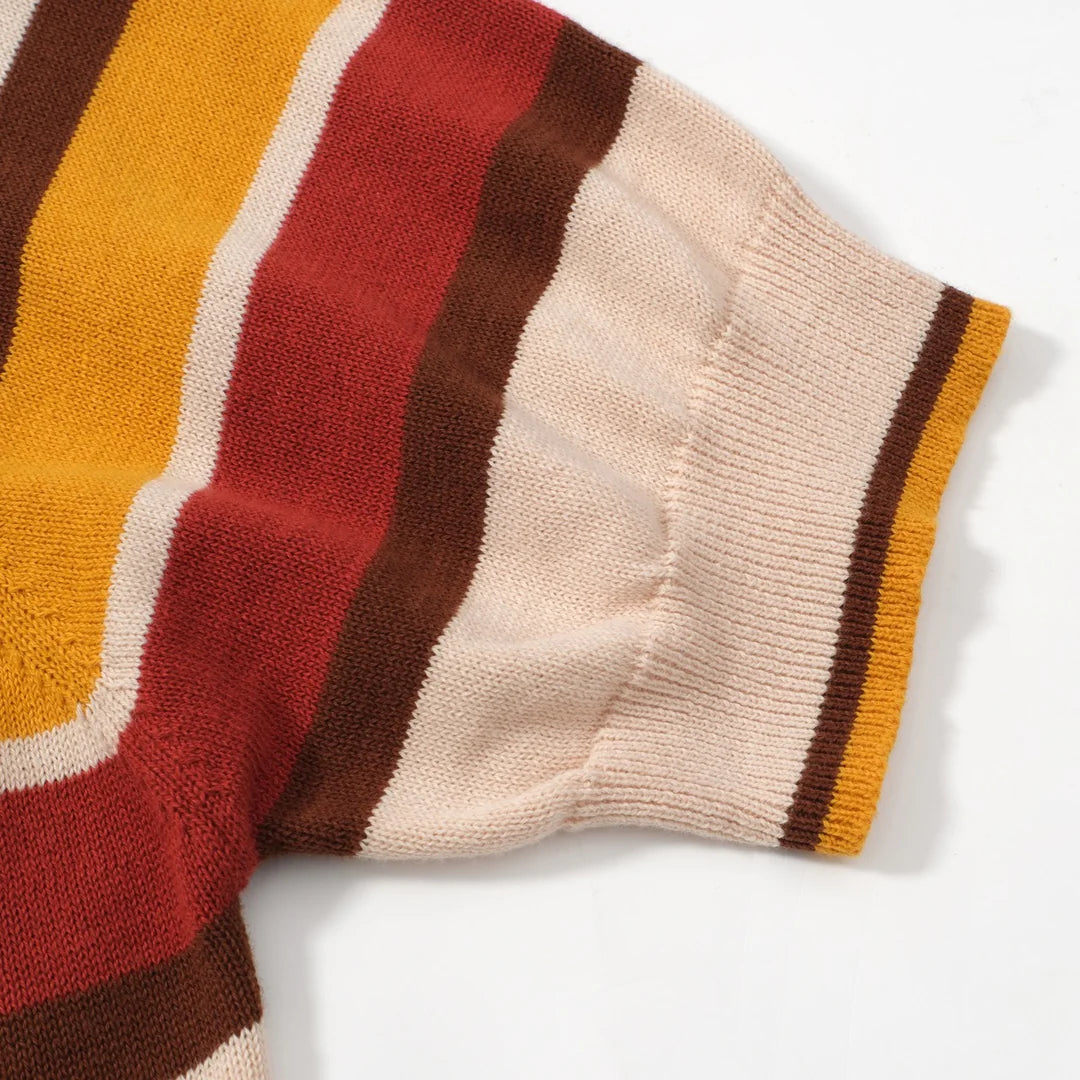 Polo zippé vintage