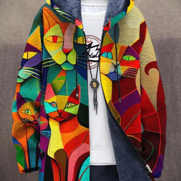 Margaux | Un cardigan luxueux d'inspiration artistique