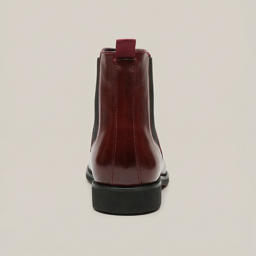 Bottes Chelsea en cuir premium