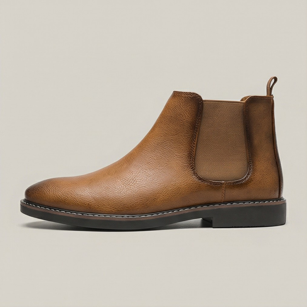 Bottines Chelsea en cèdre