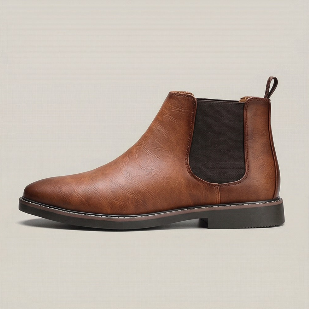 Bottines Chelsea en cèdre