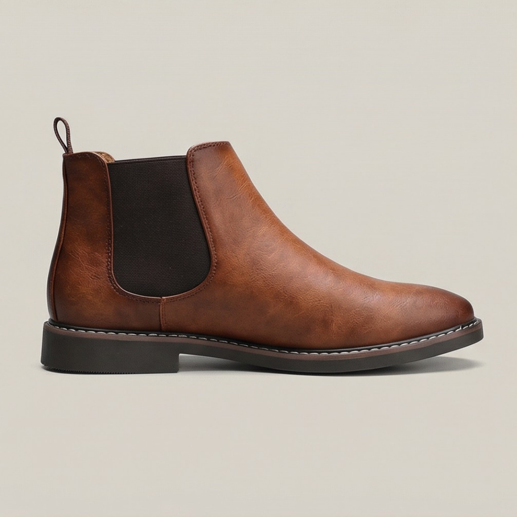Bottines Chelsea en cèdre