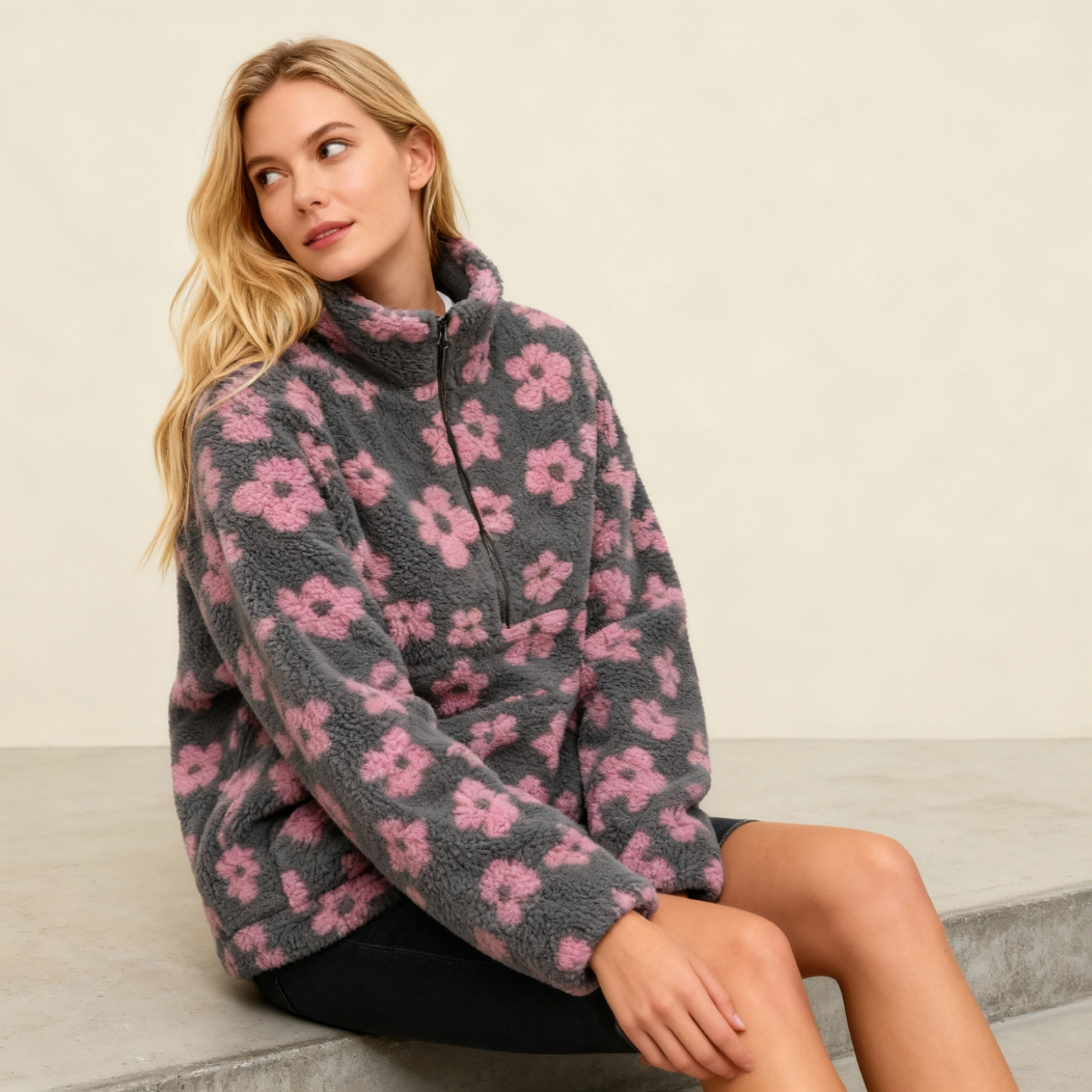 Daisy | Sweat polaire à manches longues