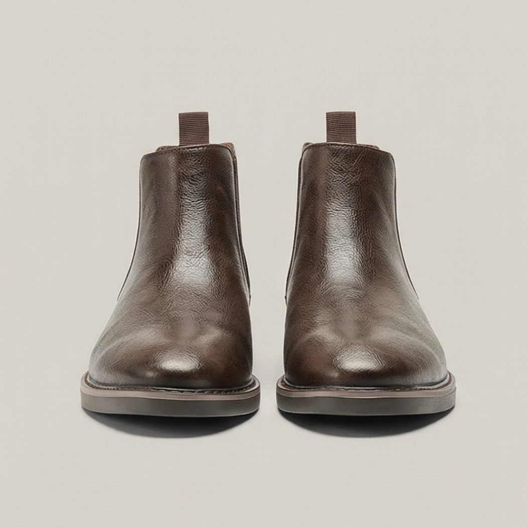 Bottines Chelsea en cèdre