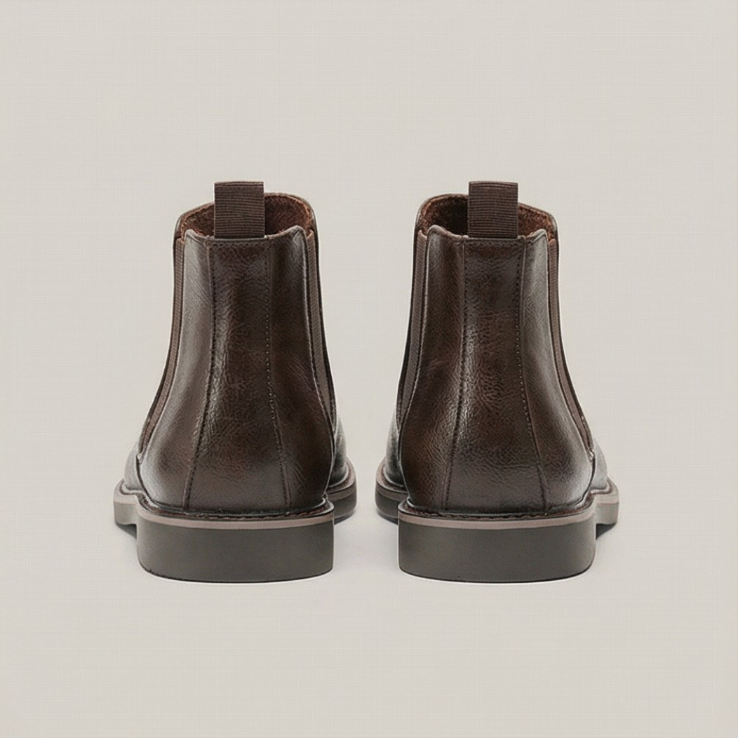 Bottines Chelsea en cèdre