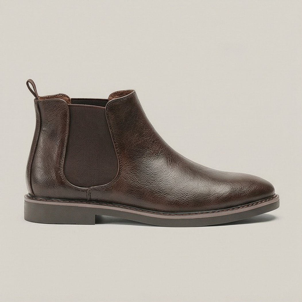 Bottines Chelsea en cèdre