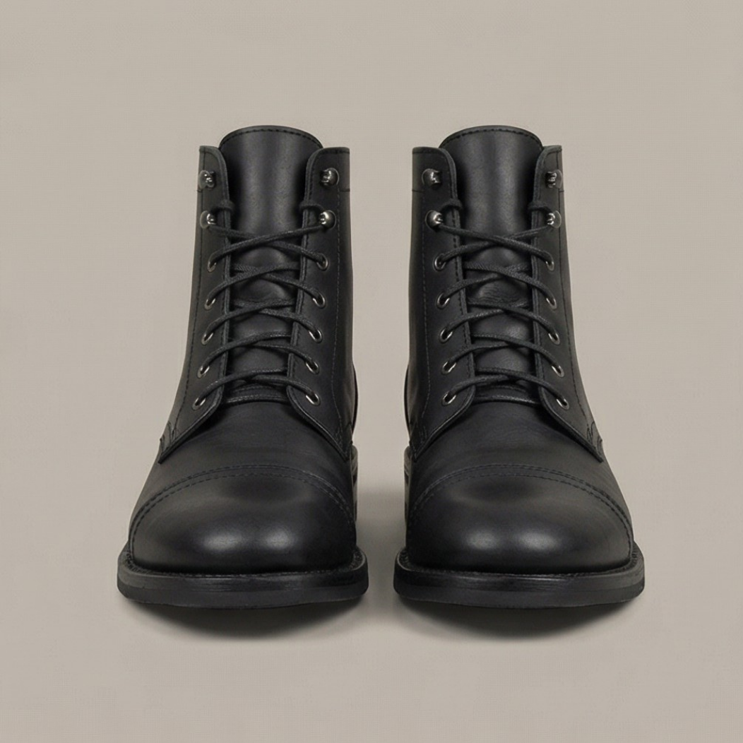 Bottes en cuir Silas