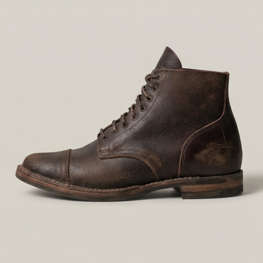 Bottes en cuir Silas