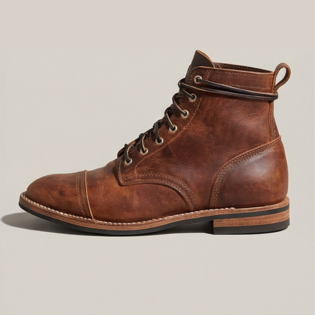 Bottes en cuir Silas