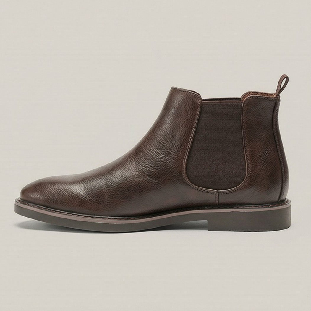 Bottines Chelsea en cèdre