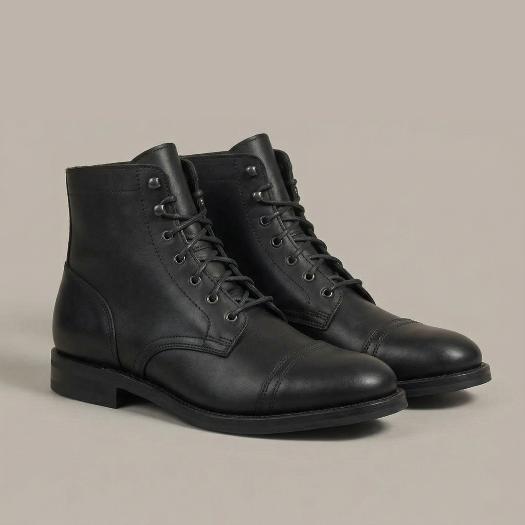 Bottes en cuir Silas