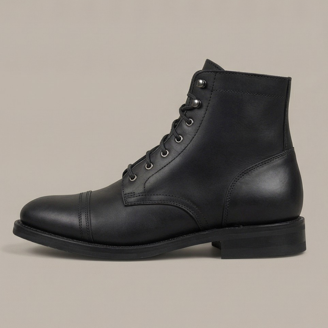 Bottes en cuir Silas