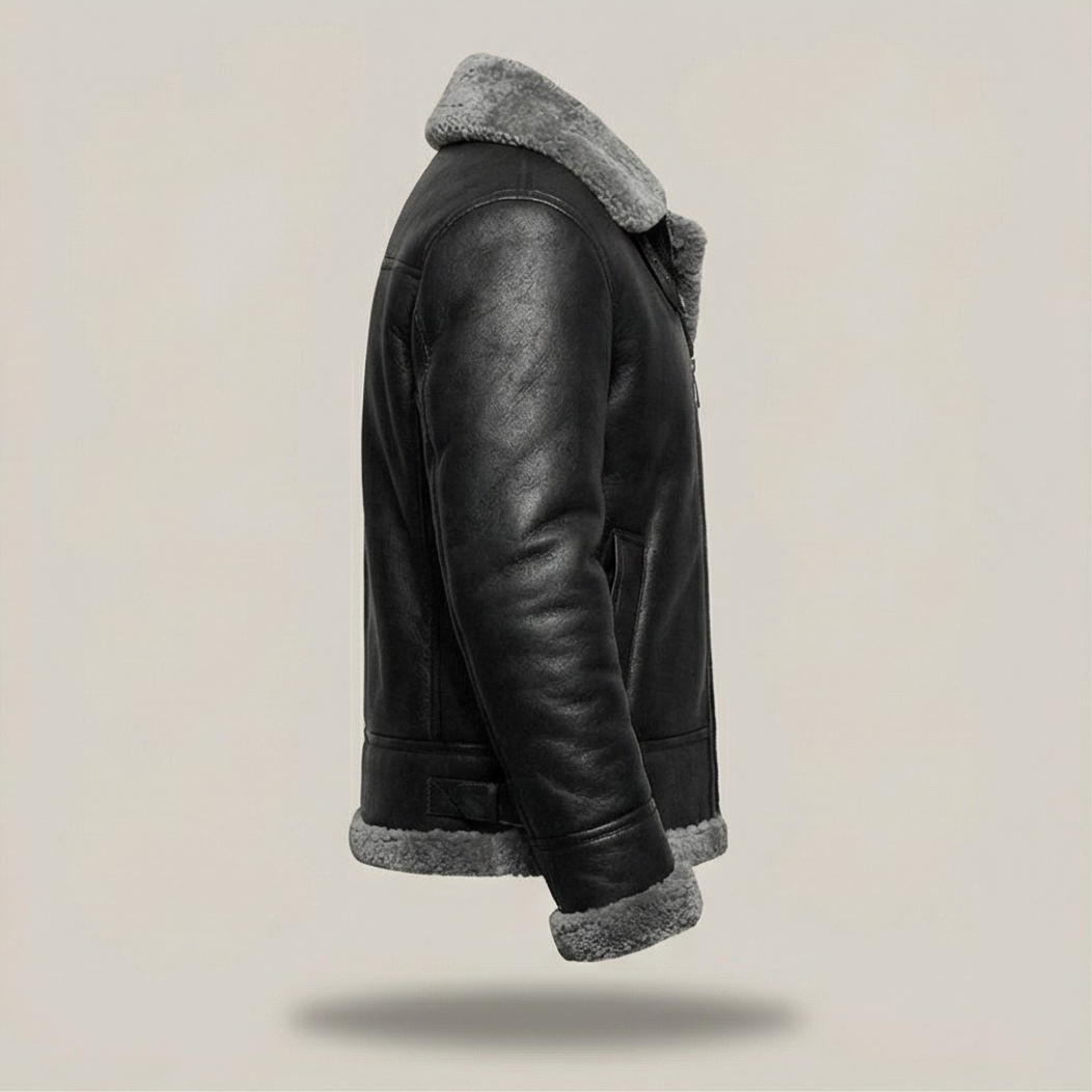 Frédérik | Blouson aviateur en cuir pour homme