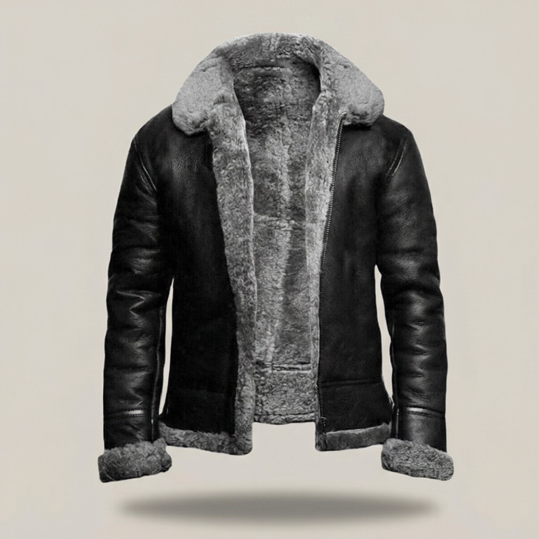 Frédérik | Blouson aviateur en cuir pour homme