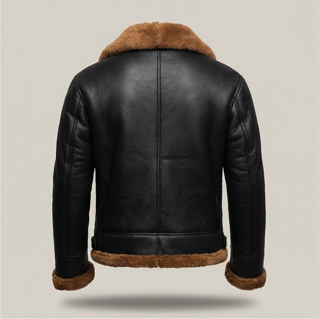 Frédérik | Blouson aviateur en cuir pour homme