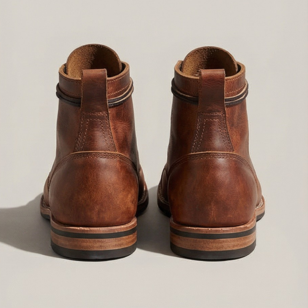 Bottes en cuir Silas