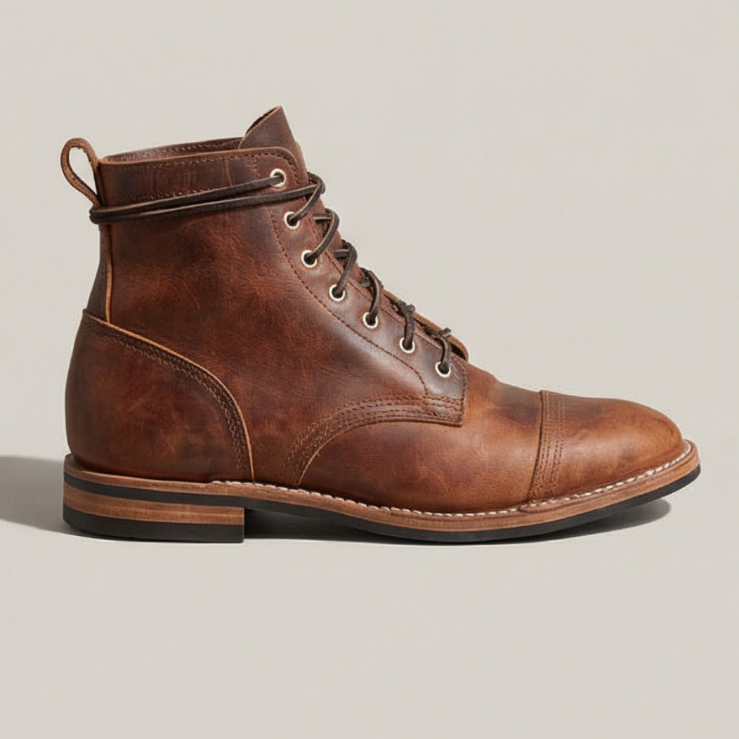 Bottes en cuir Silas