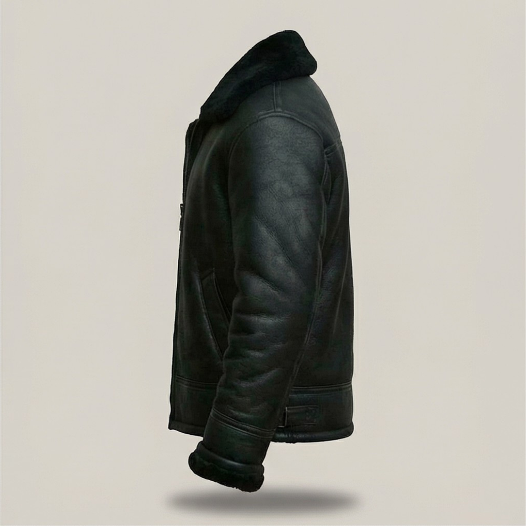Frédérik | Blouson aviateur en cuir pour homme