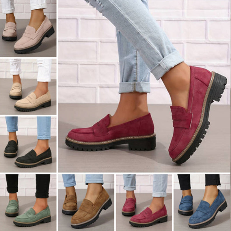 Mocassins en Daim Souple Premium