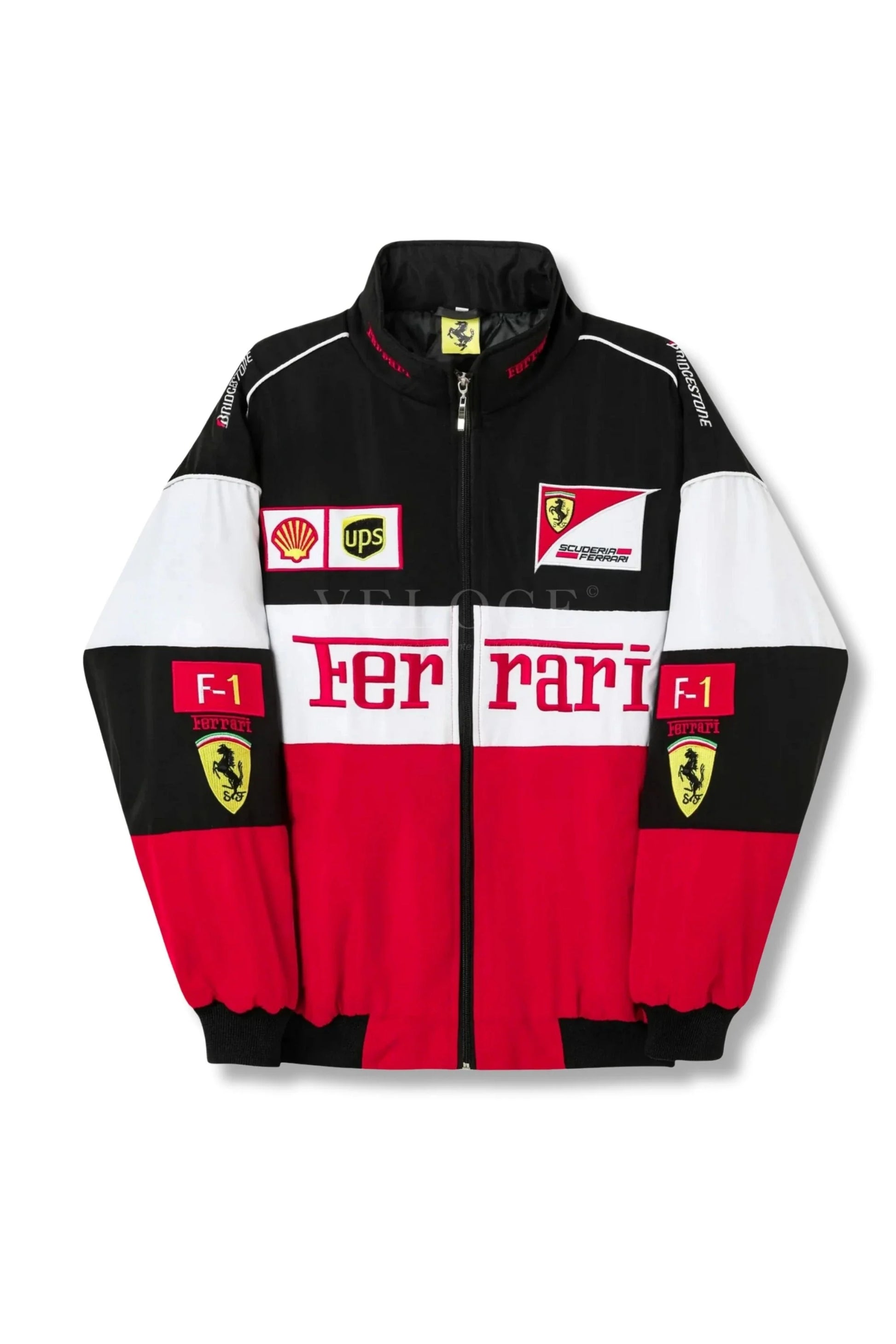 Veste de course Ferrari F1 Vintage - Édition Classique