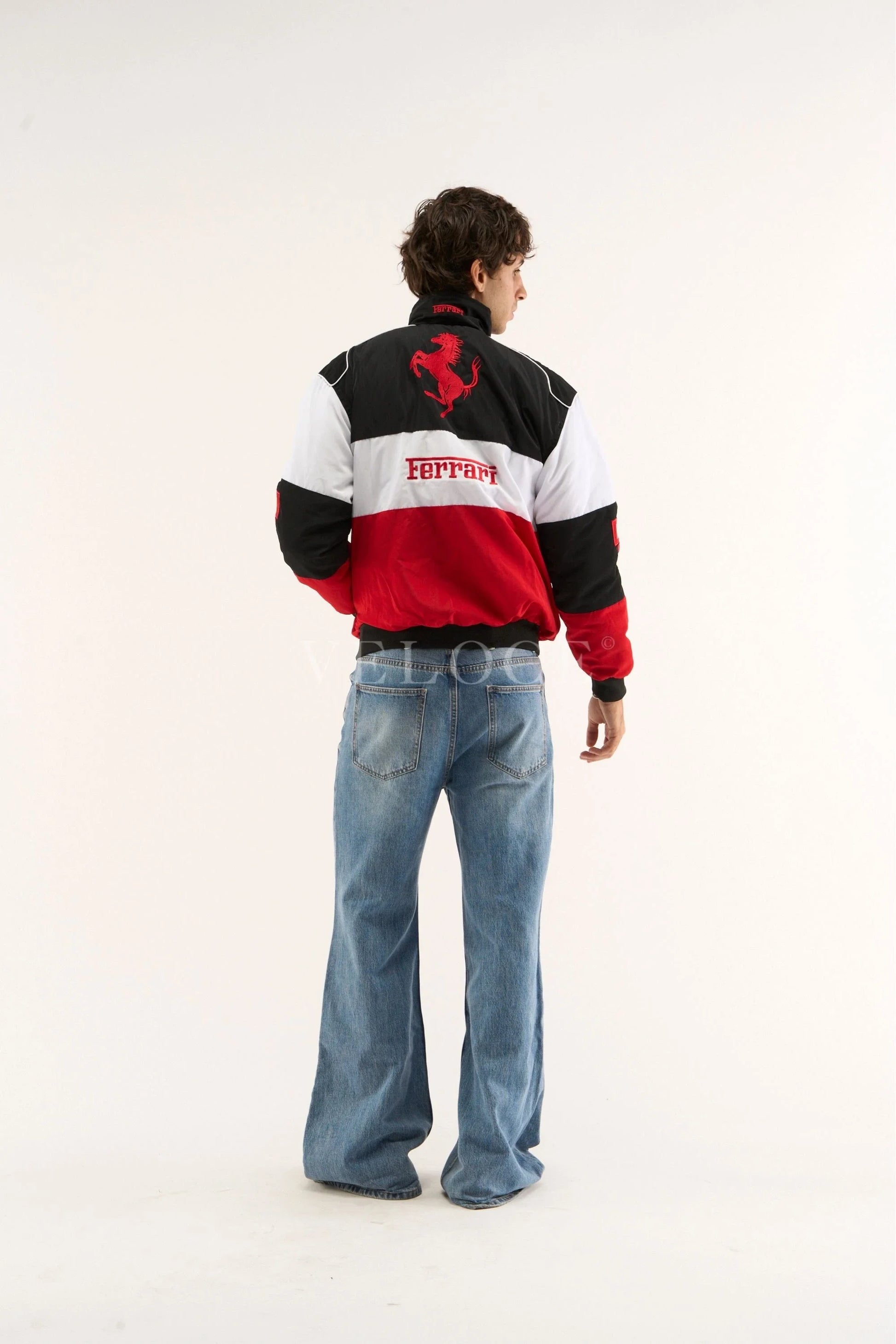 Veste de course Ferrari F1 Vintage - Édition Classique