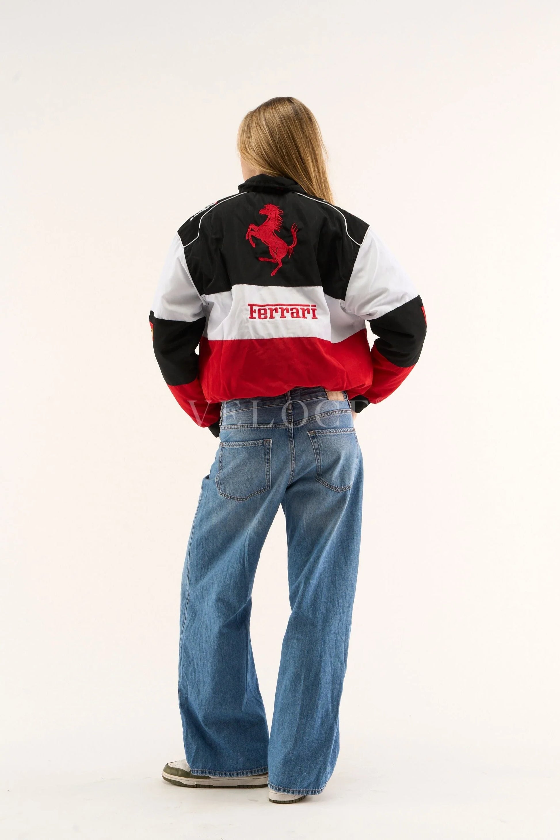 Veste de course Ferrari F1 Vintage - Édition Classique