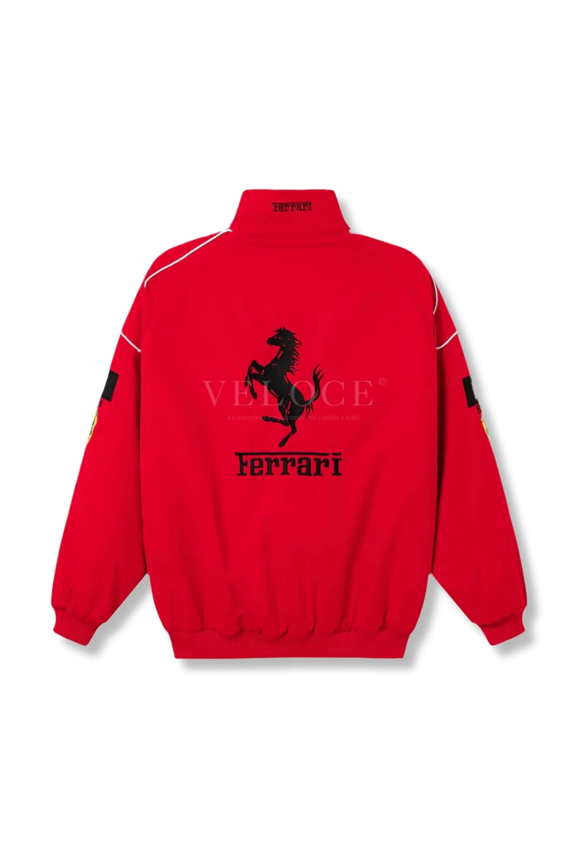 Veste de course Ferrari F1 Vintage - Édition Rouge
