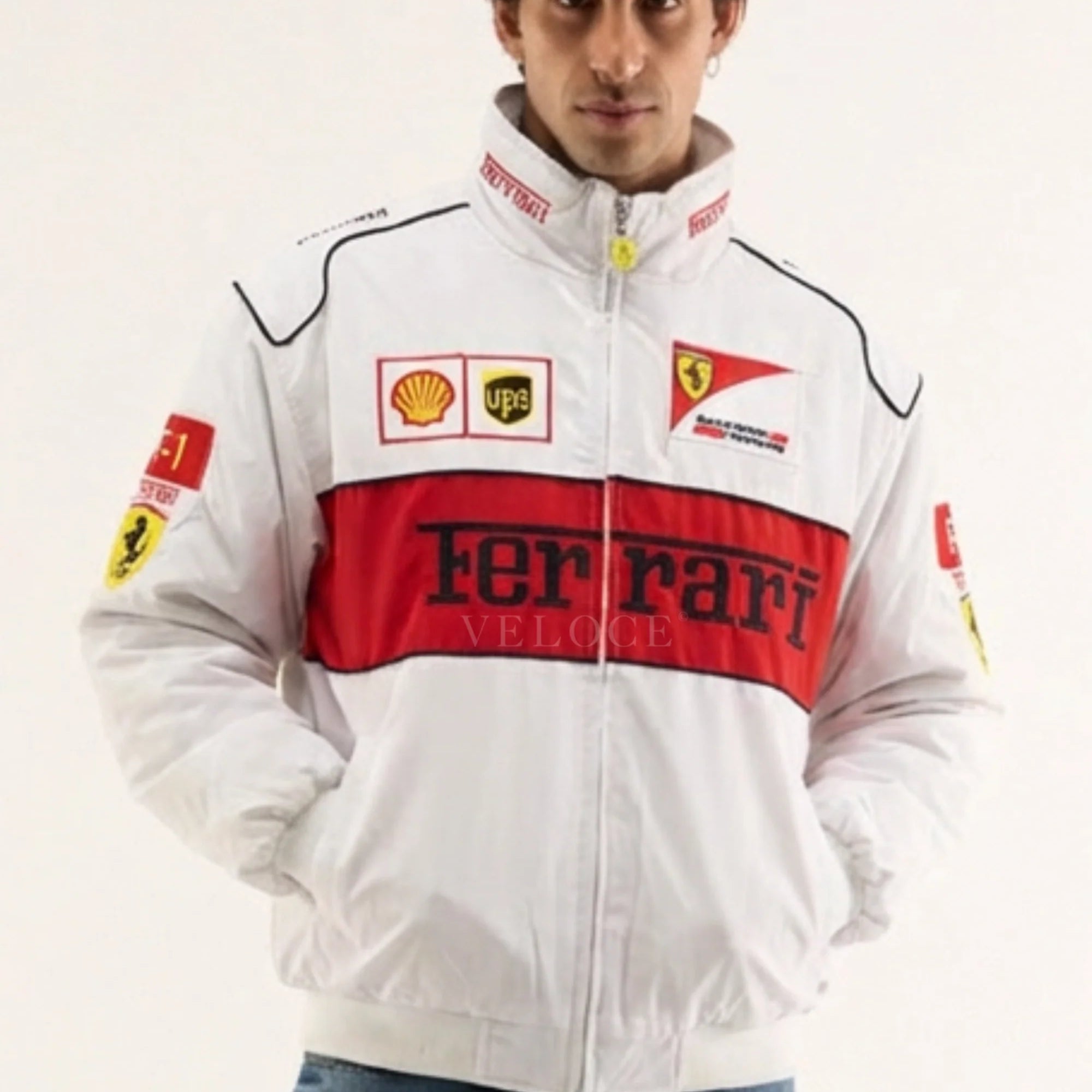 Veste de course Ferrari F1 Vintage Édition limitée
