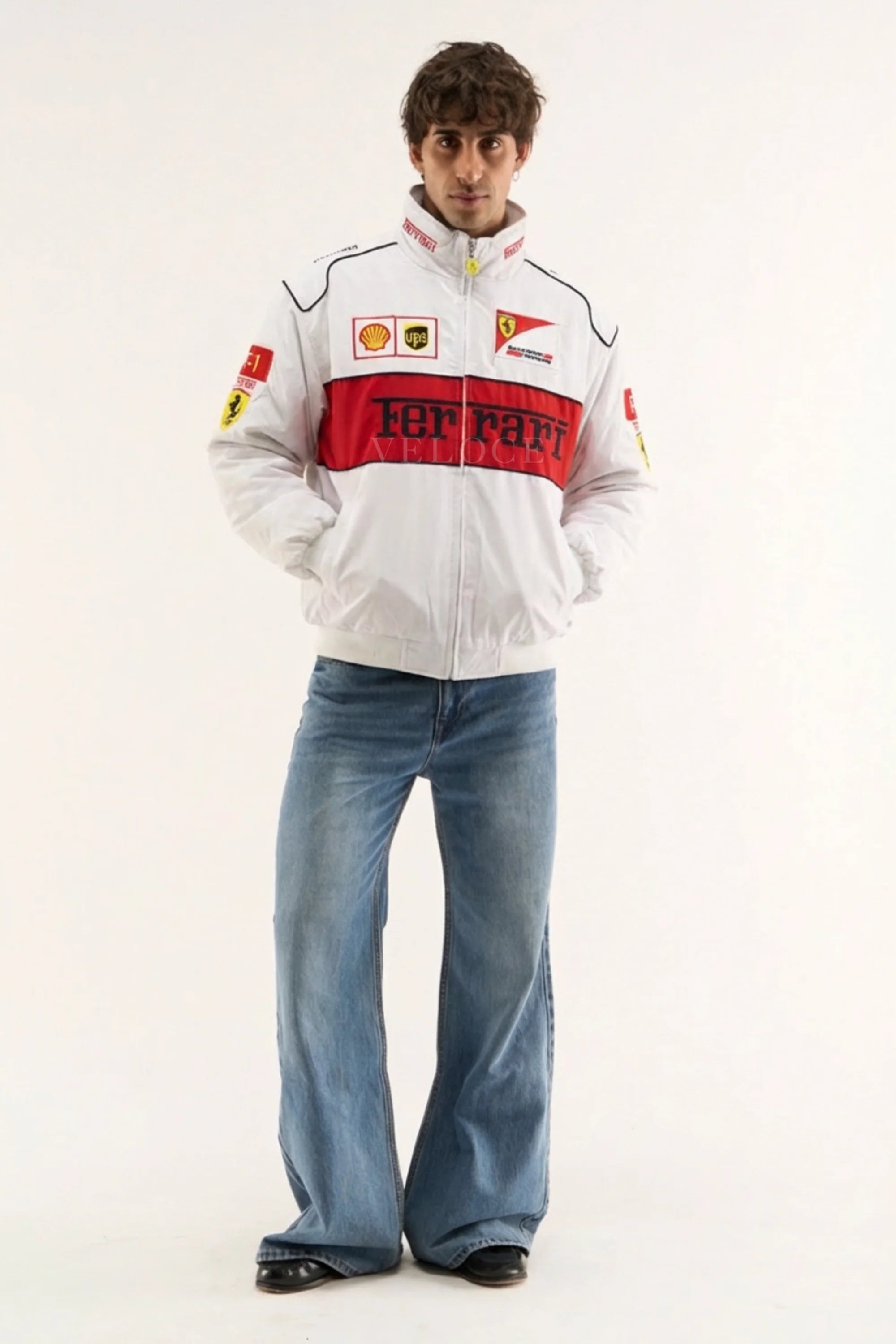 Veste de course Ferrari F1 Vintage Édition limitée