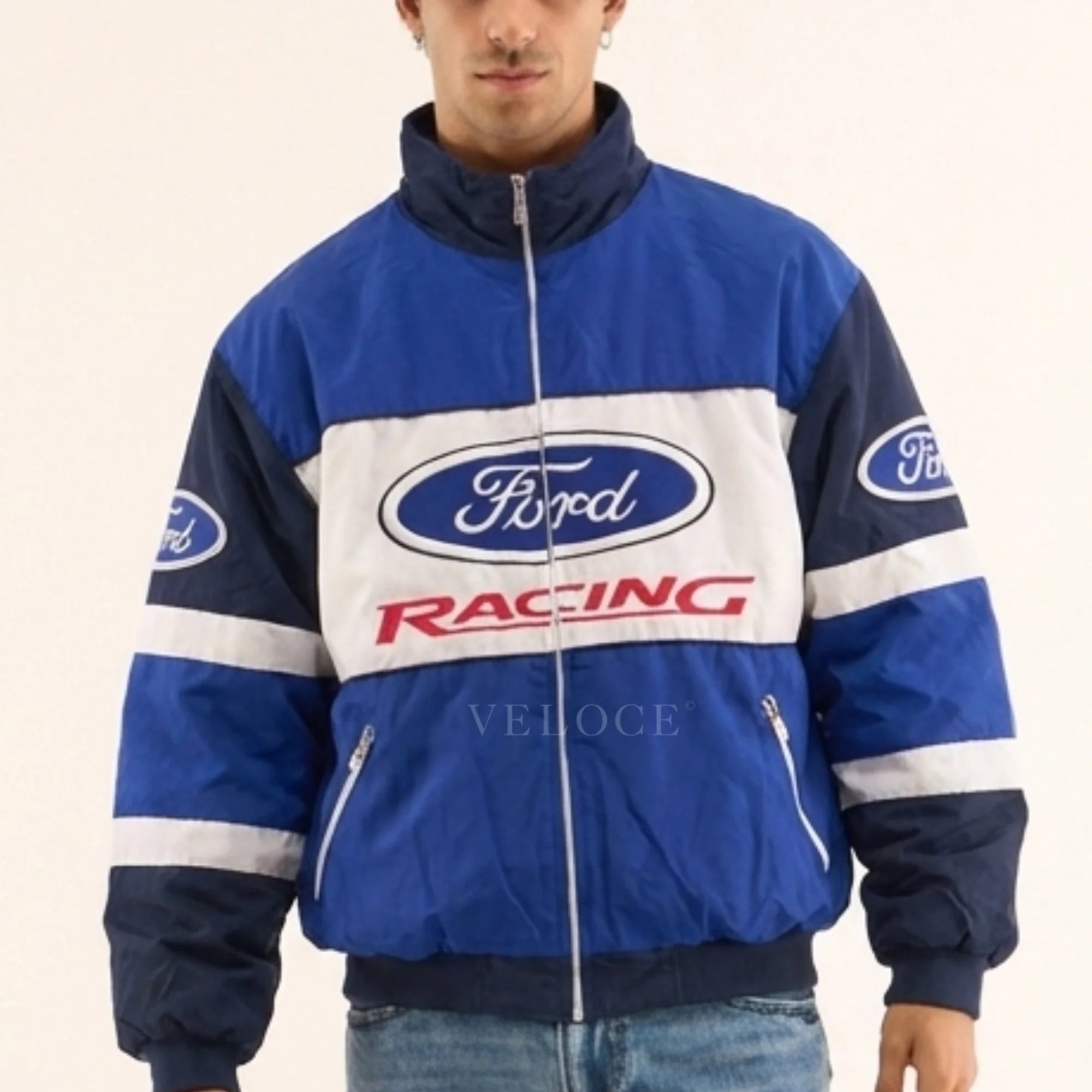 Veste de course Ford bleue - Édition Ralley