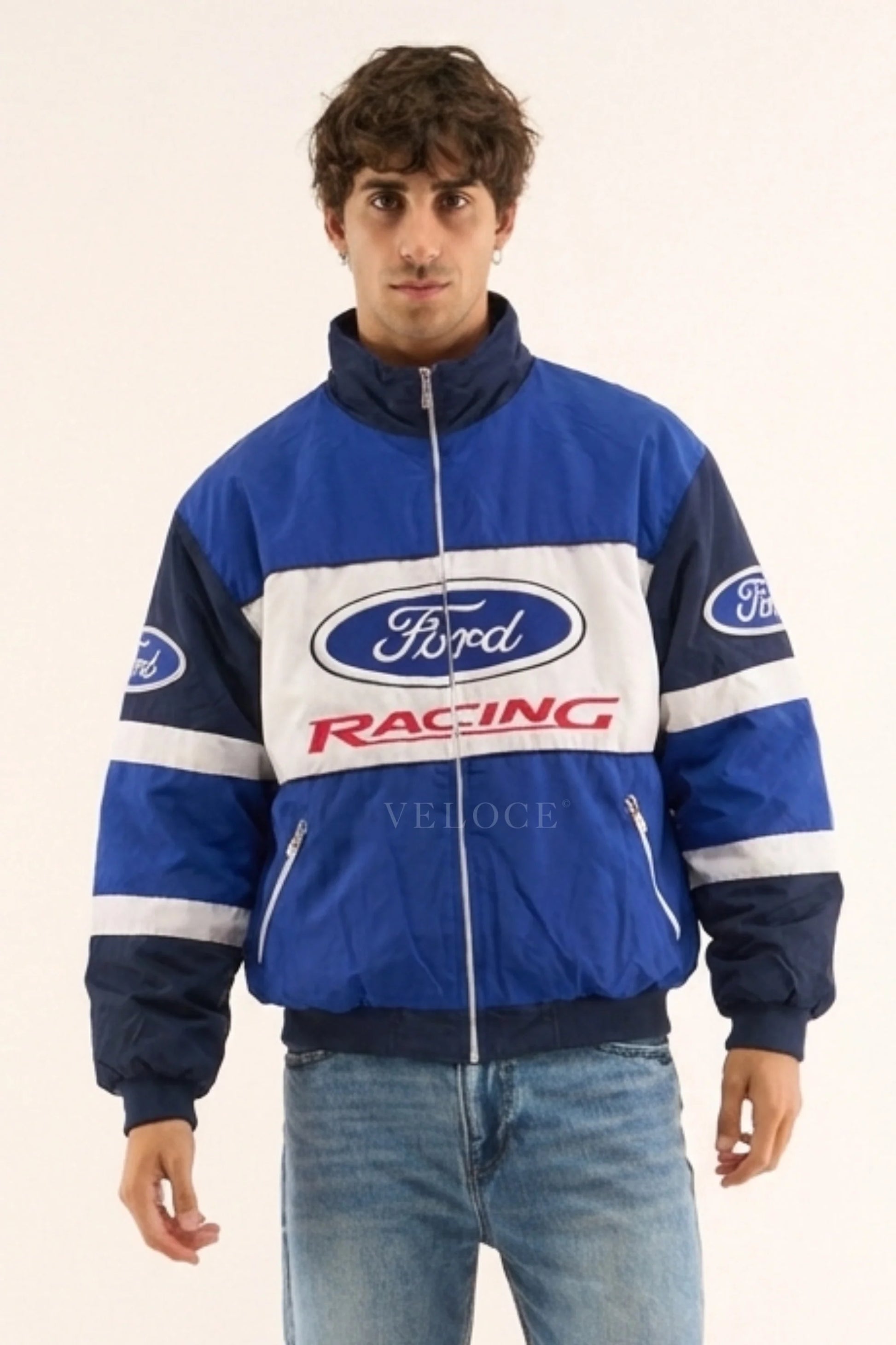 Veste de course Ford bleue - Édition Ralley