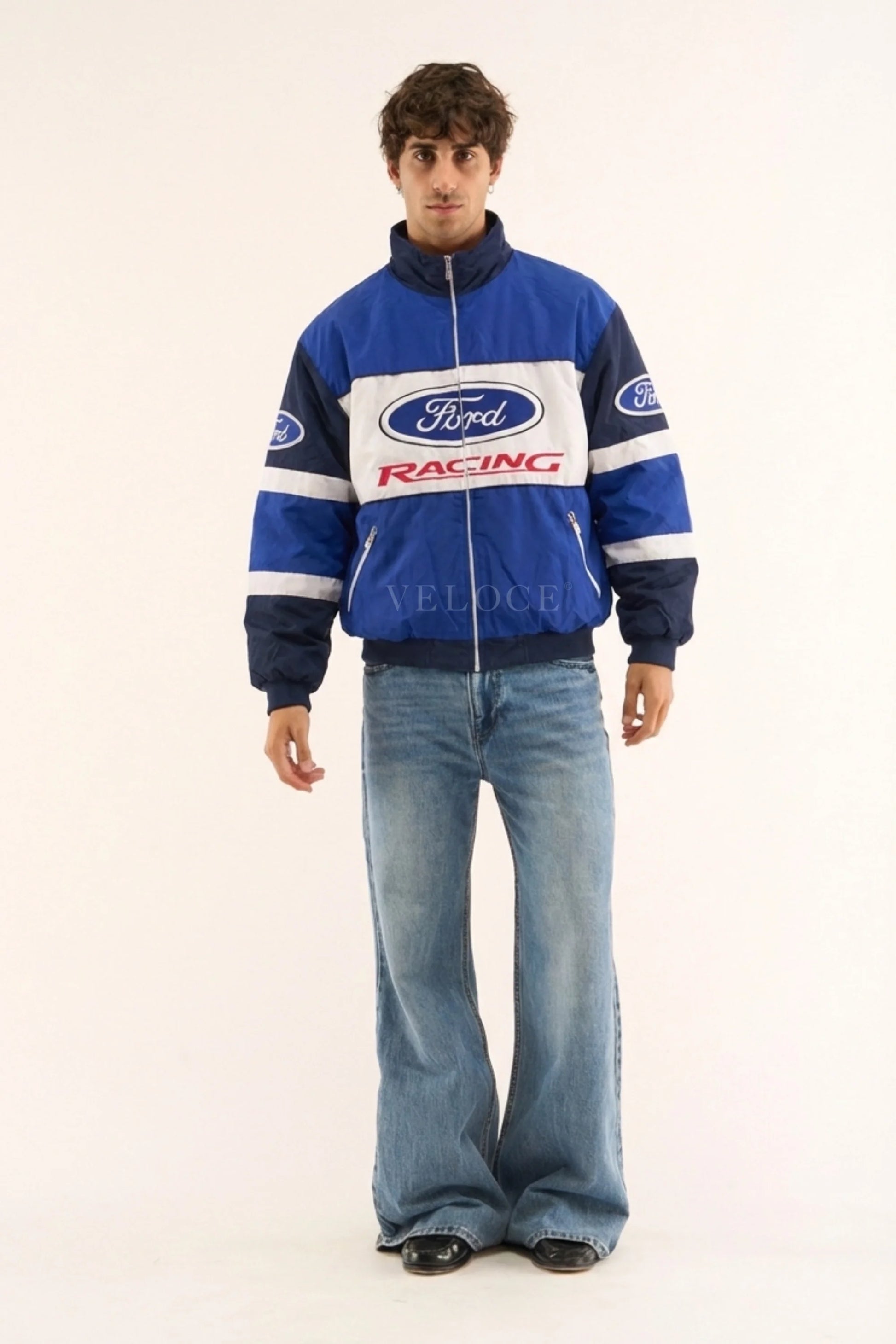 Veste de course Ford bleue - Édition Ralley