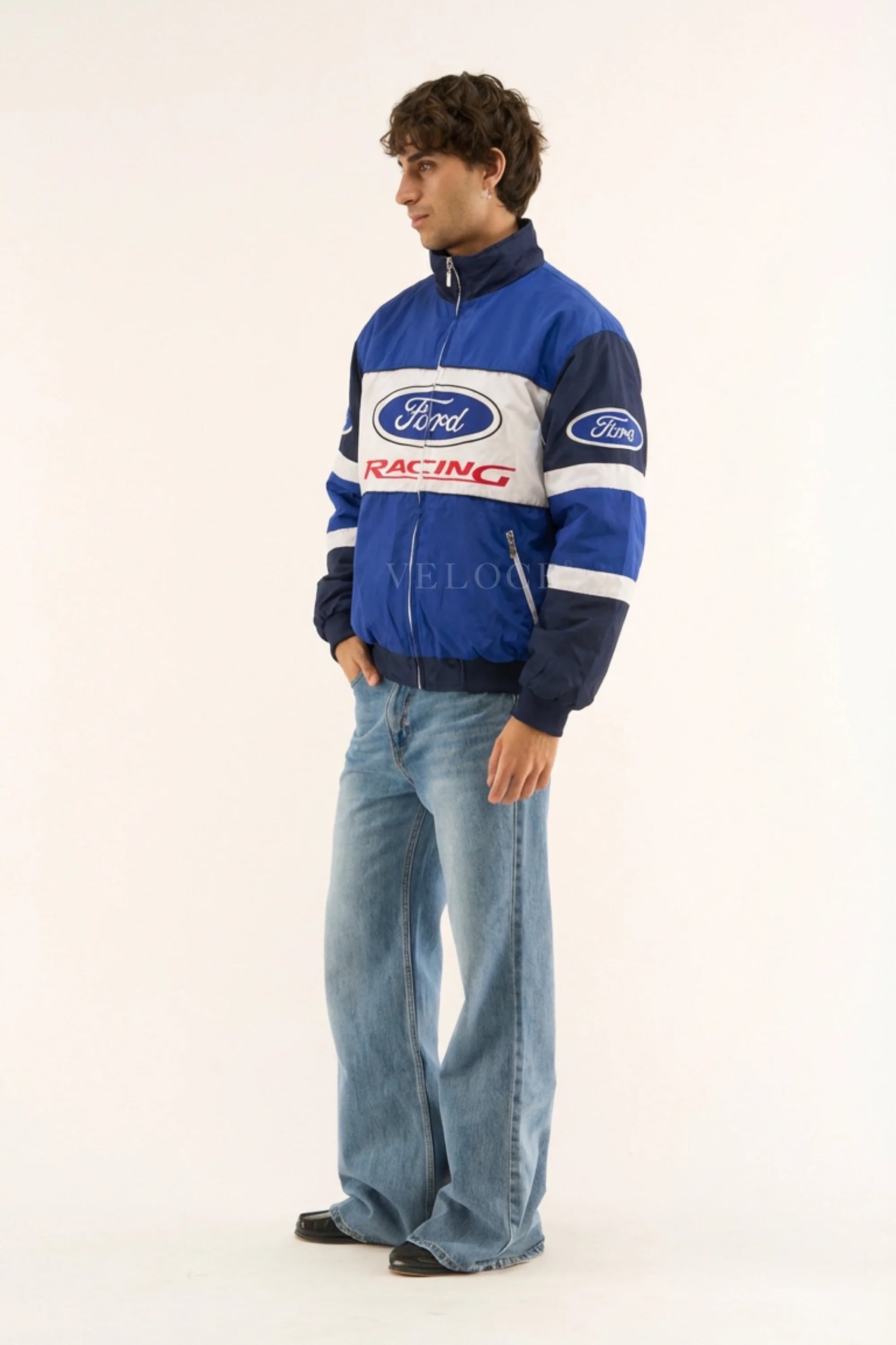 Veste de course Ford bleue - Édition Ralley