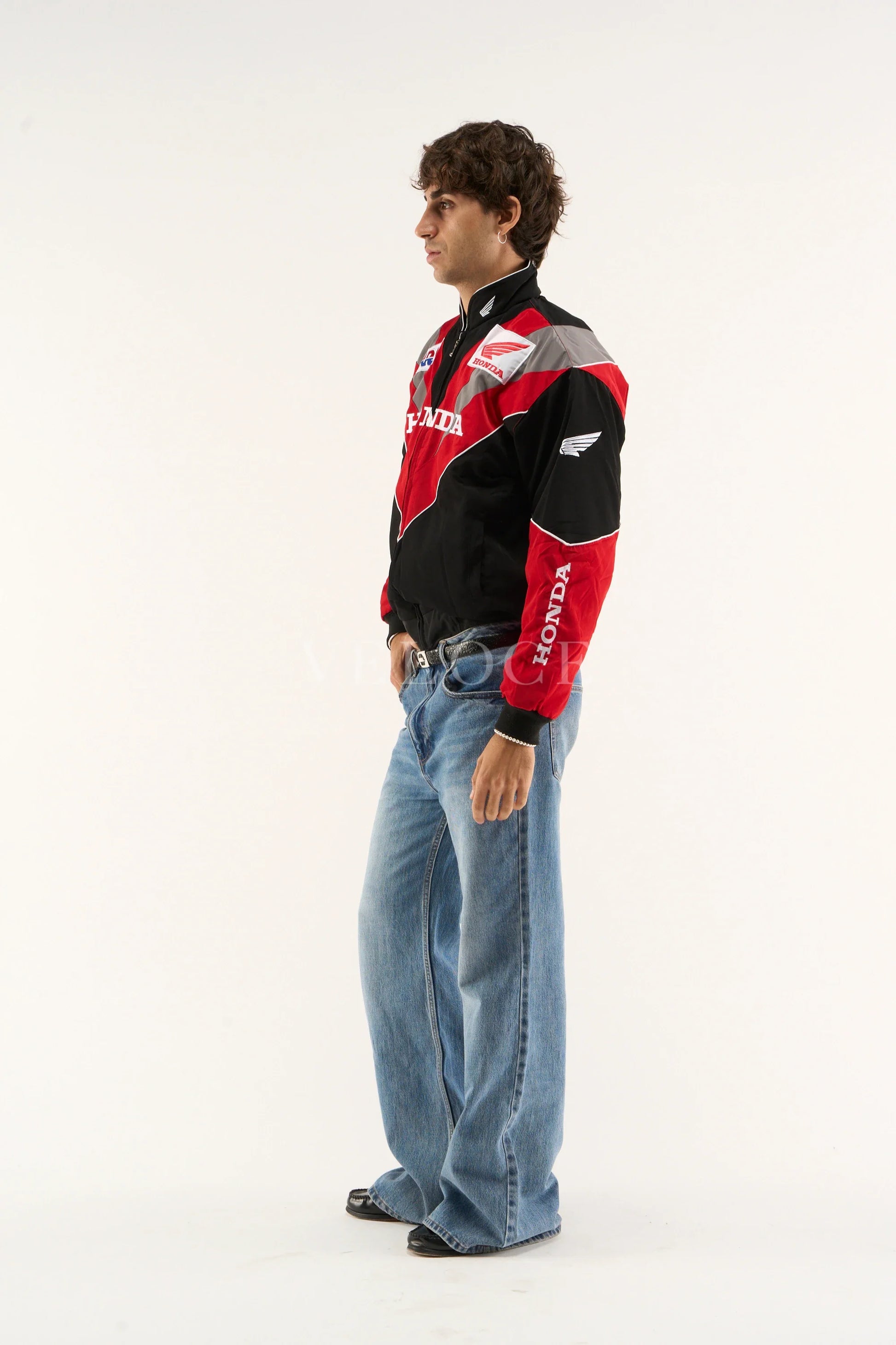 Veste de course vintage Honda