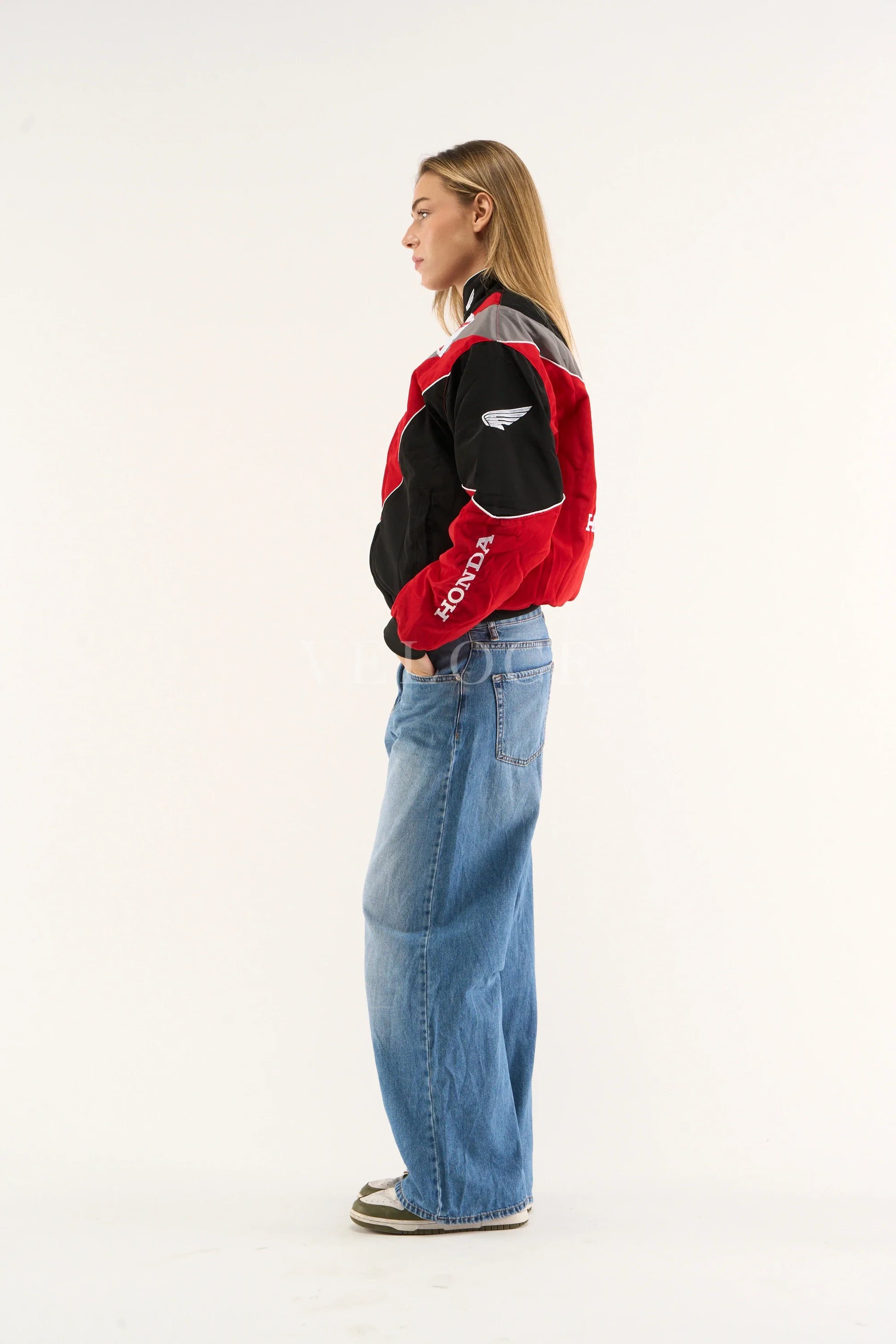 Veste de course vintage Honda