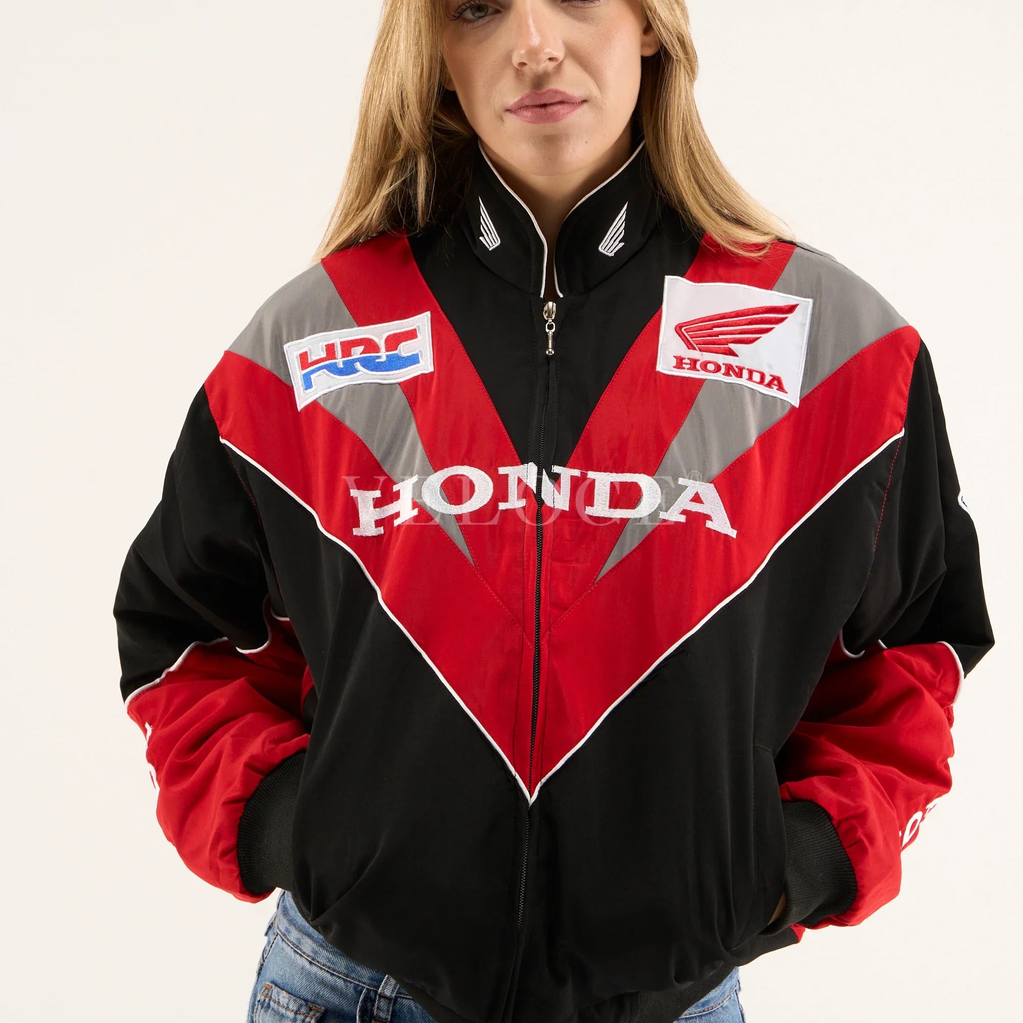 Veste de course vintage Honda