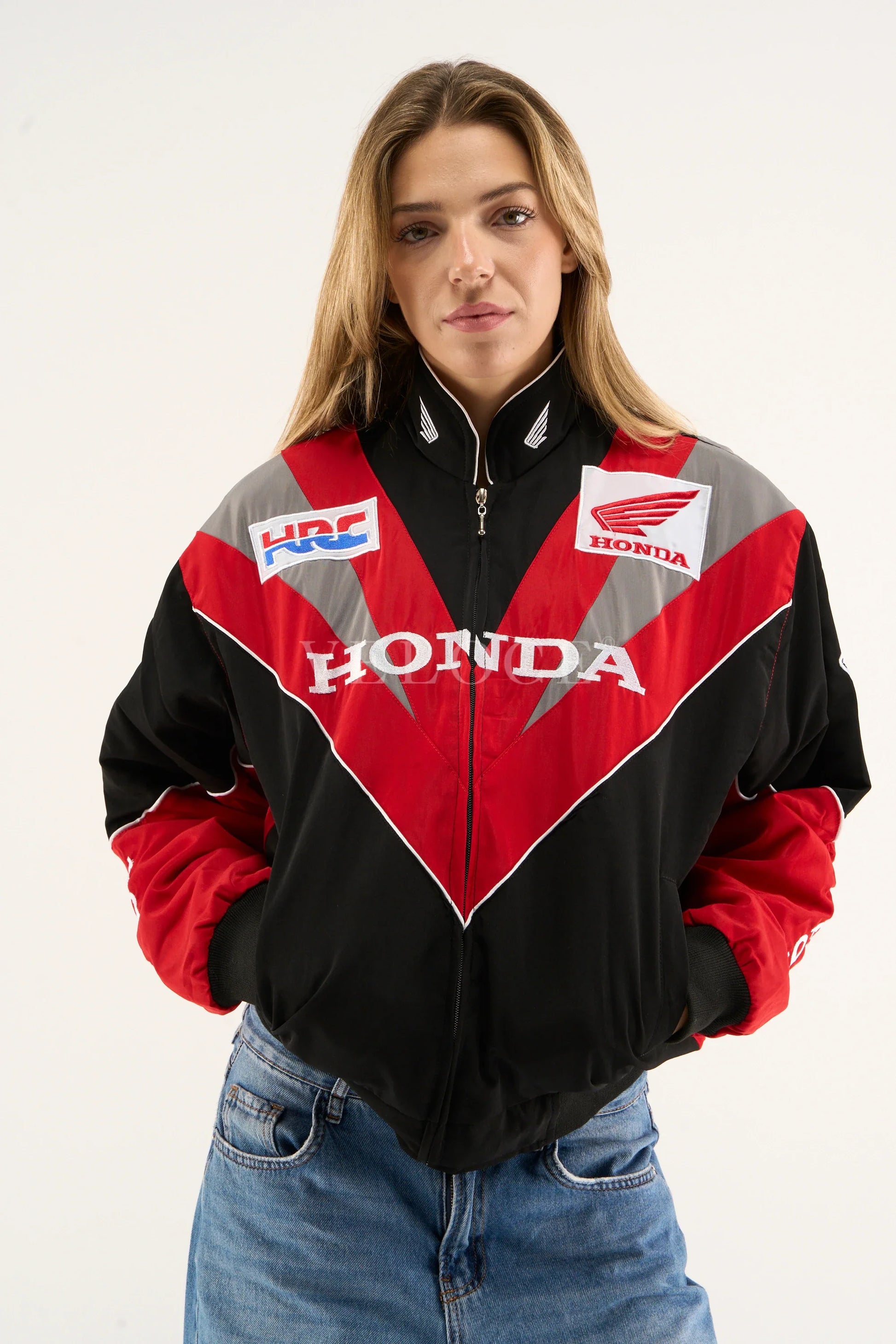 Veste de course vintage Honda