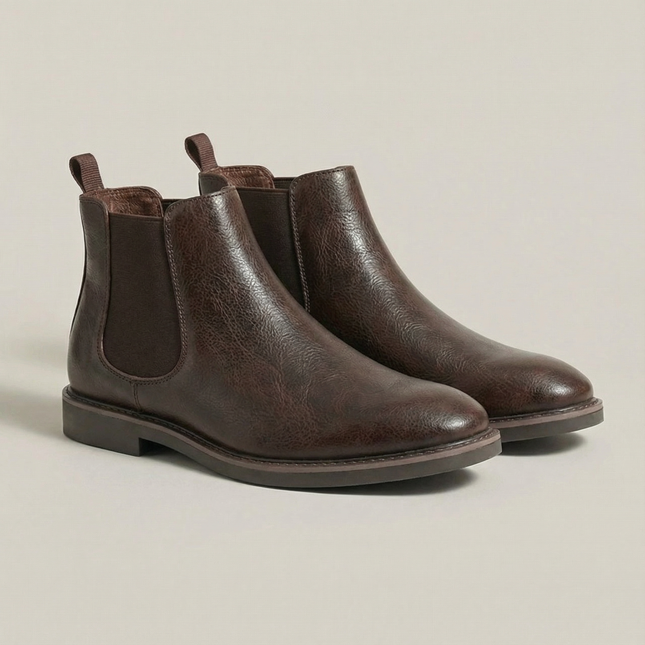 Bottines Chelsea en cèdre