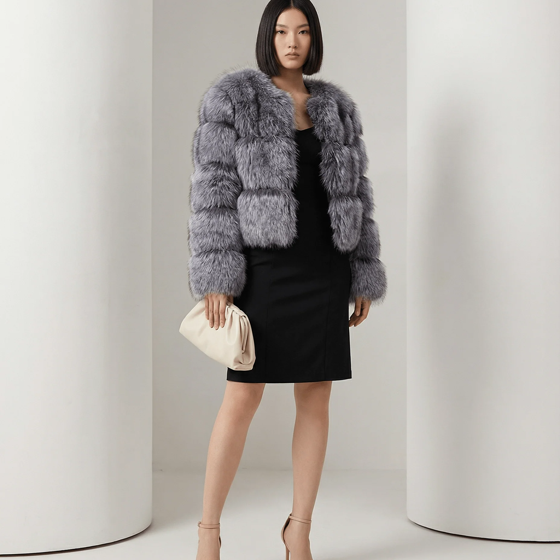 Veste en fausse fourrure Astra