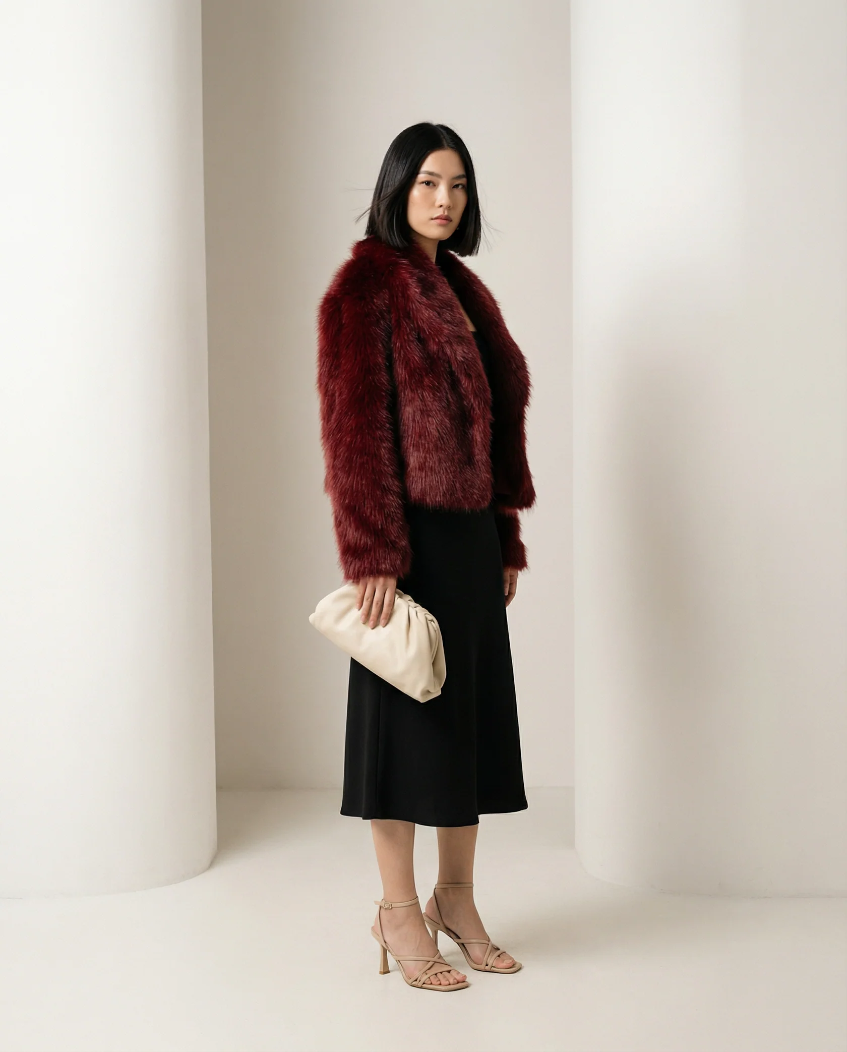 Veste en fausse fourrure Vera