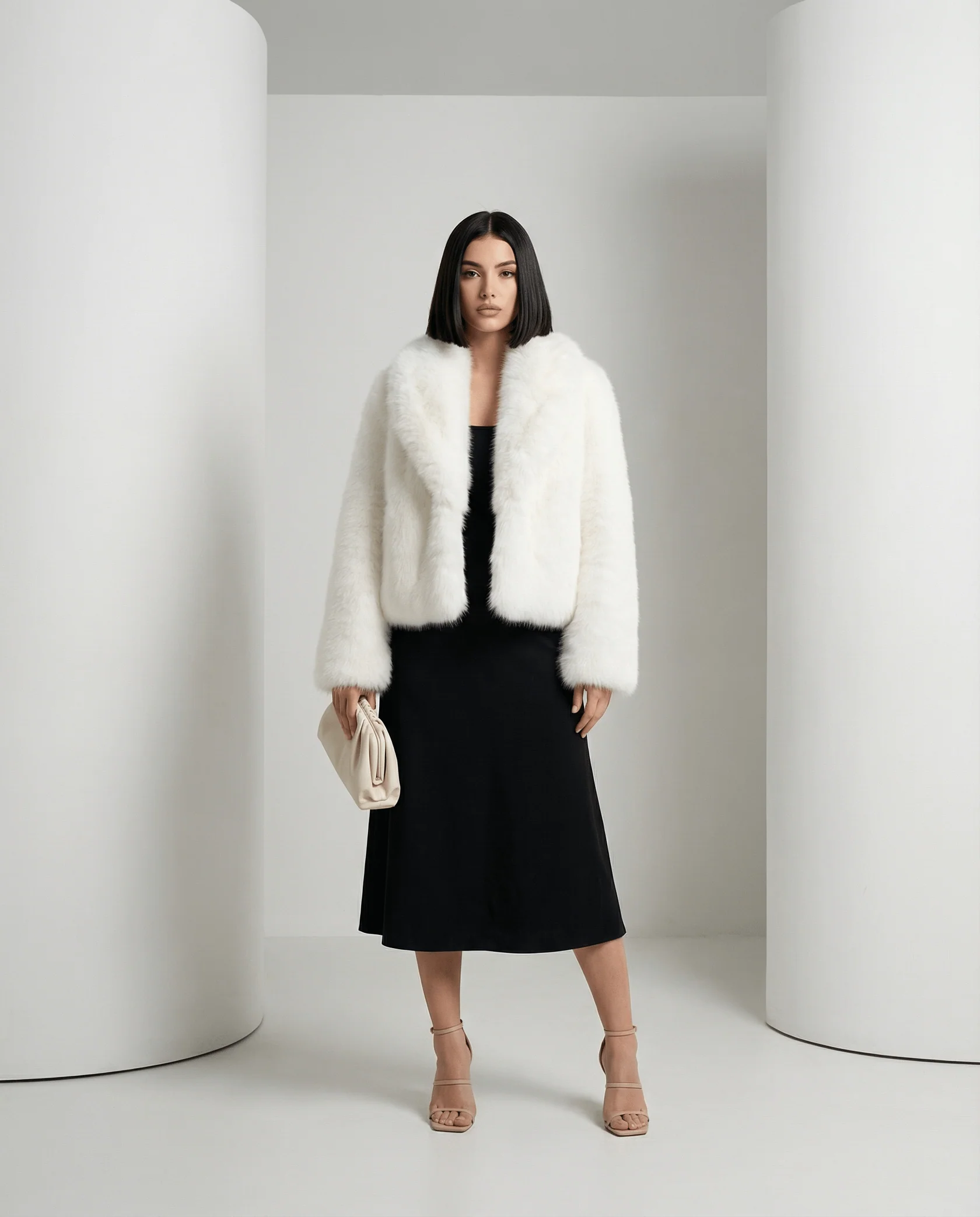 Veste en fausse fourrure Vera