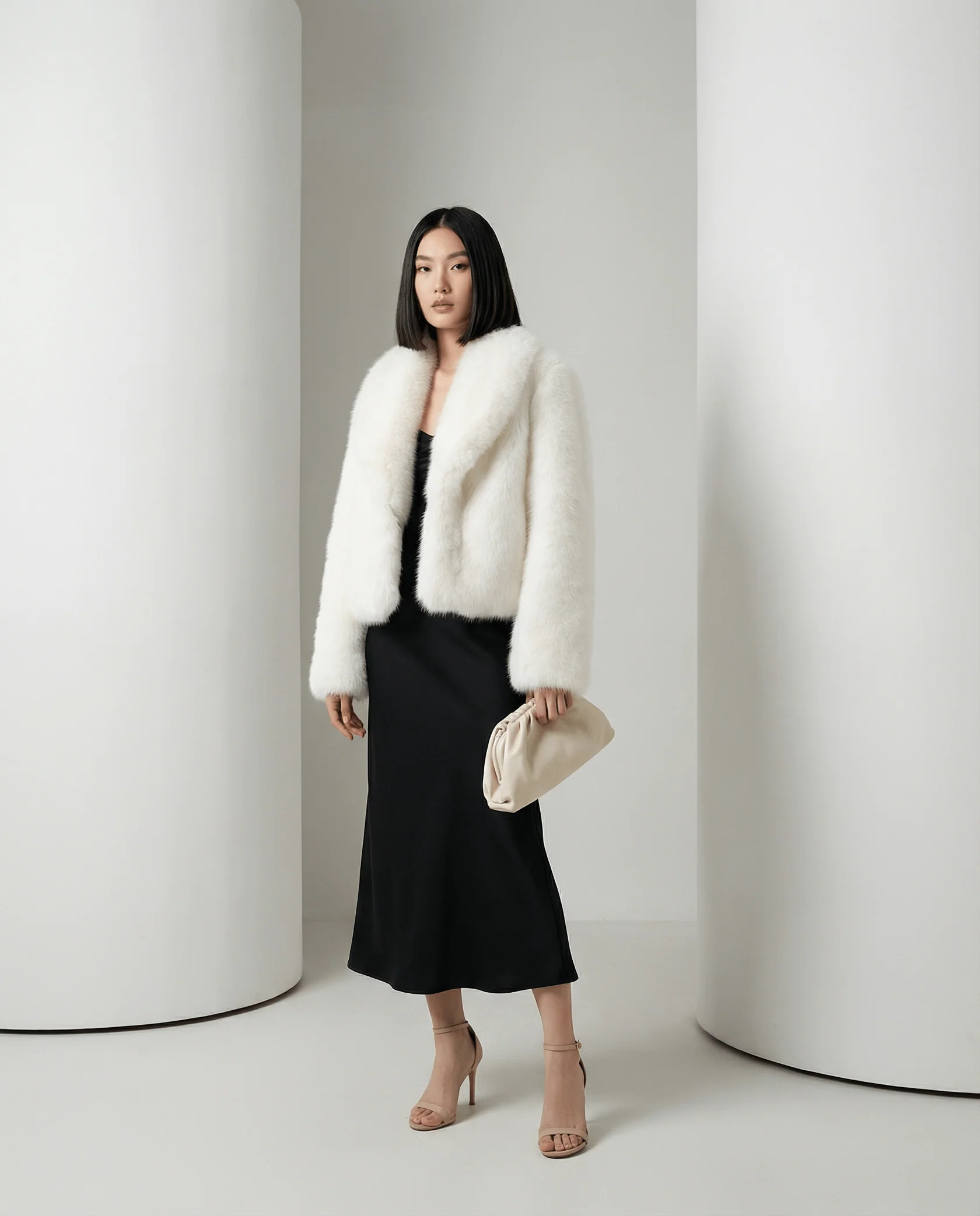 Veste en fausse fourrure Vera