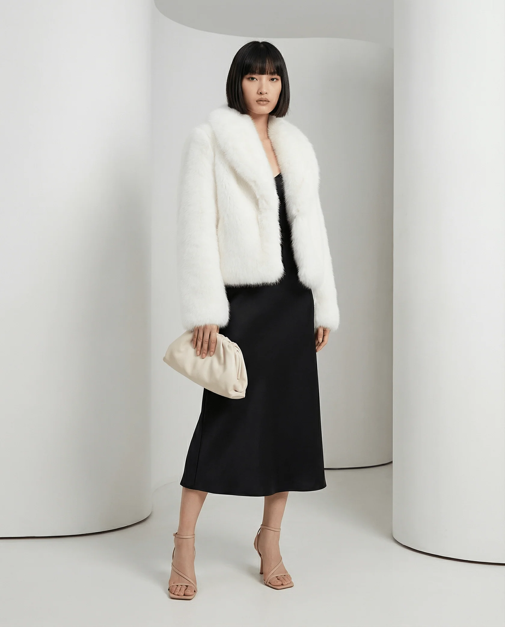 Veste en fausse fourrure Vera