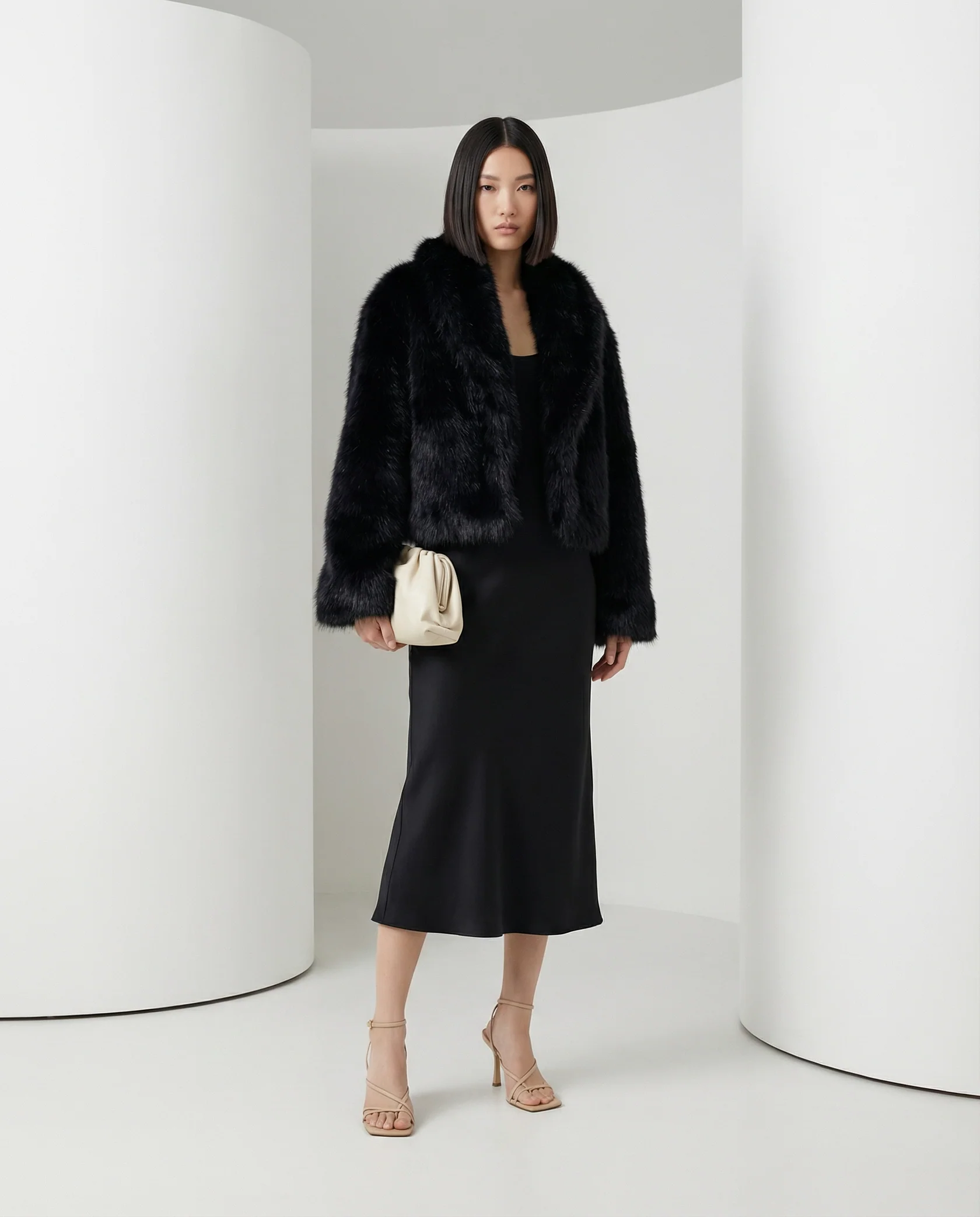 Veste en fausse fourrure Vera